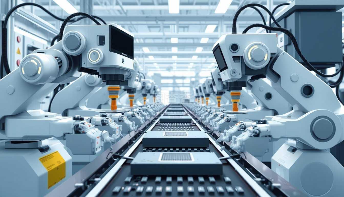 自動化工廠中的智能物流系統